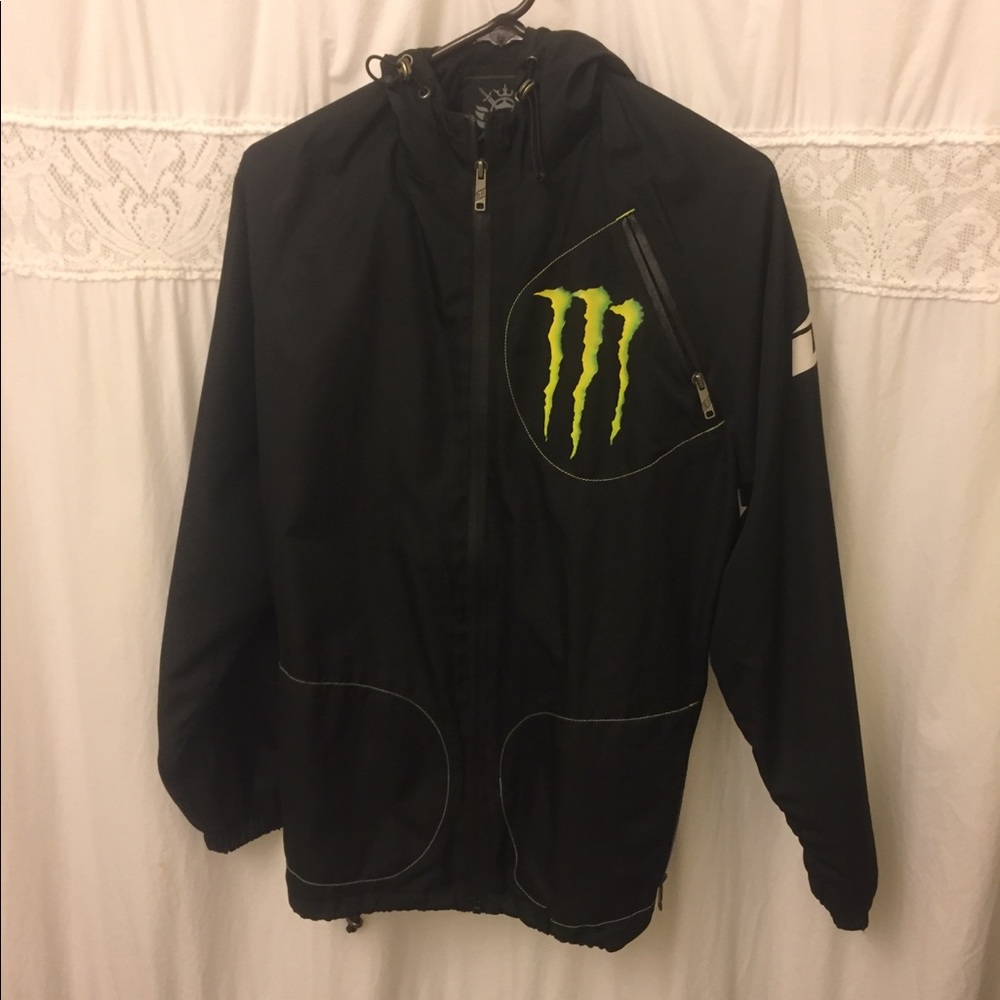 Monster energy rain jacket!